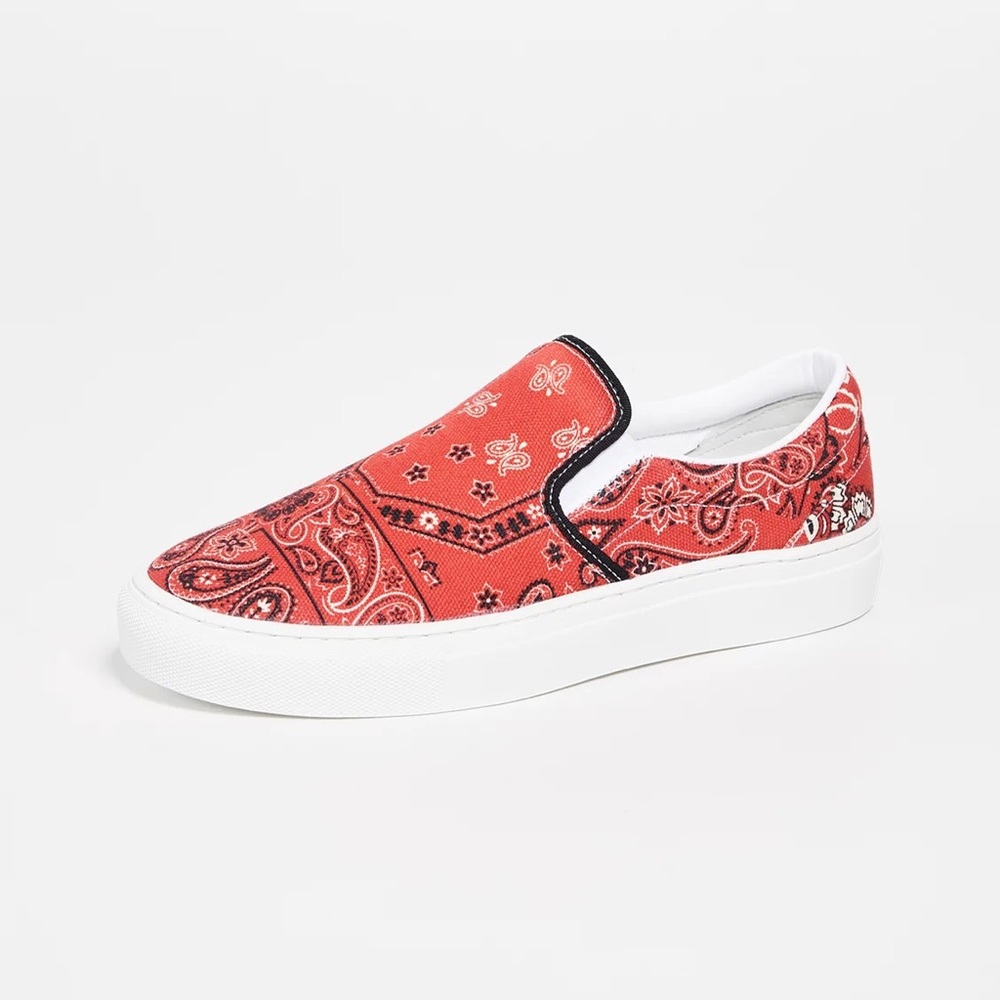 ISABEL MARANT MEASTEE SLIP ON IN BANDANA